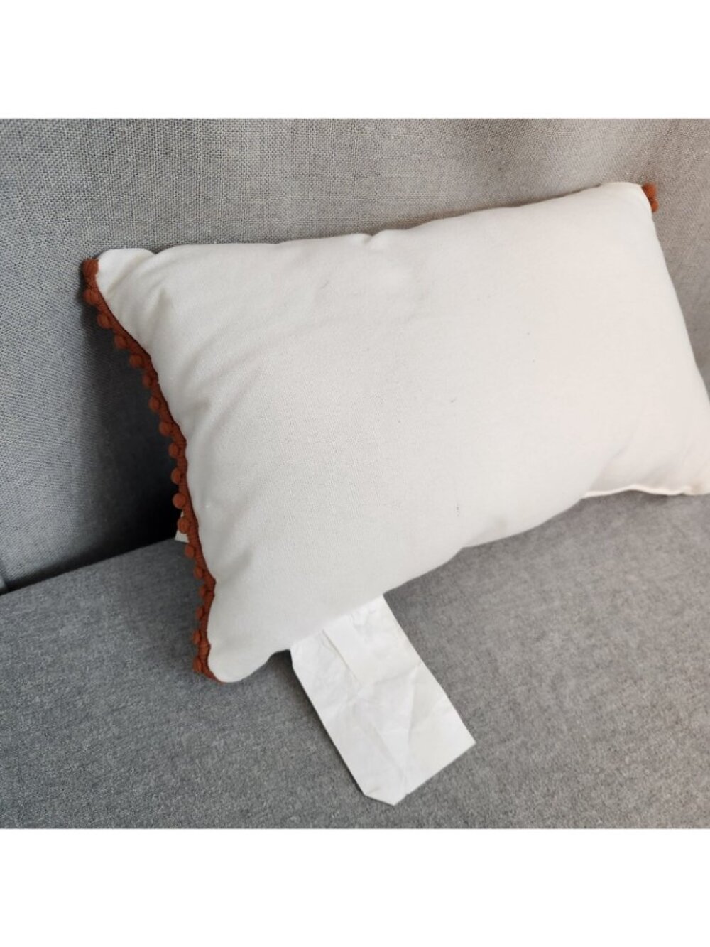 Hey Pumpkin Fall Autumn Decorative Pillow Home Decor Accent 14.5" x 9" x 4" New - Picture 6 of 6